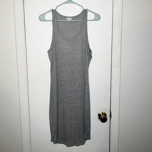 Rib Knit Midi Bodycon Dress